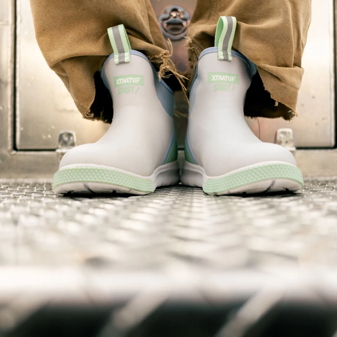 Women's 6" Ankle Deck Boot Sport Cowboy Type Boots