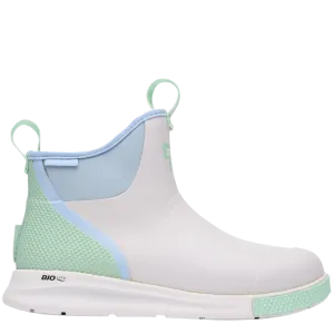 Flat Leather Boots Women's 6" Ankle Deck Boot Sport