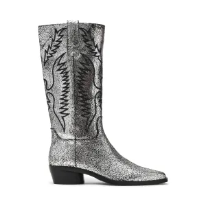 Trevi Boot SILVER LEATHER Boots Sherpa
