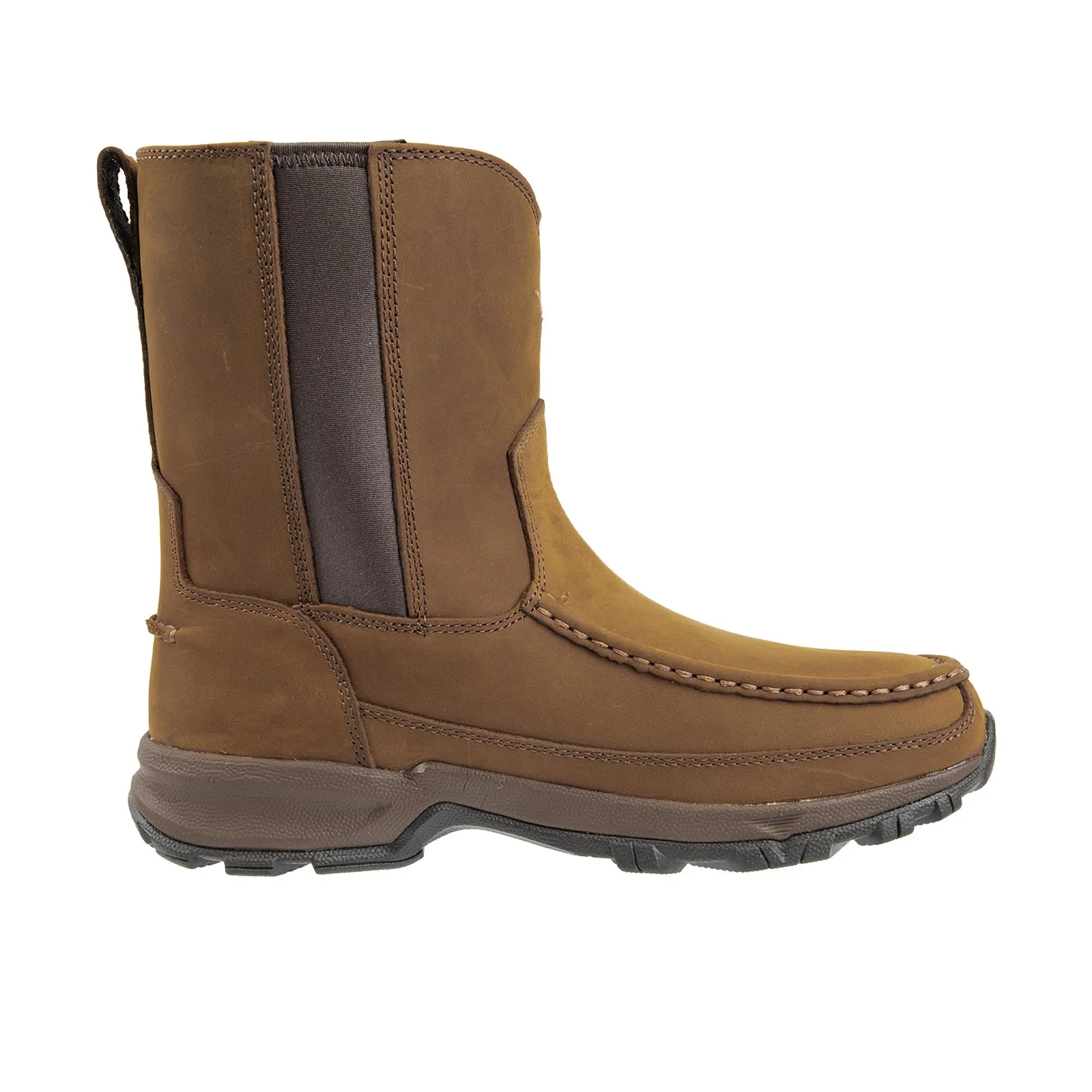 Twisted X 8 Inch Pull On Hiker Boot Charcoal and Tan Otb Boots