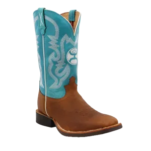 Twisted X Hooey Men's Gingerbread & Turquoise Western Boots MHY0032 Boots For Hunting