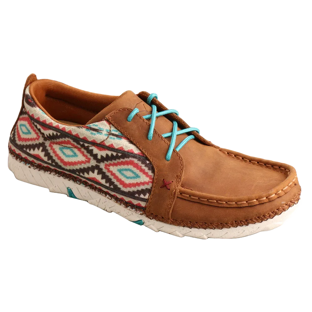 Toddler Wide Tennis Shoes Twisted X Ladies Zero-X Multi Color & Brown Lace Up Shoes WZX0006