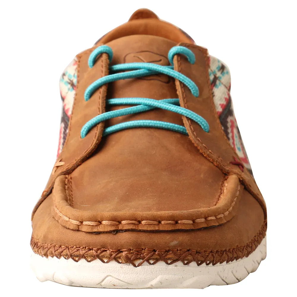 Twisted X Ladies Zero-X Multi Color & Brown Lace Up Shoes WZX0006 Zegna Tennis Shoes