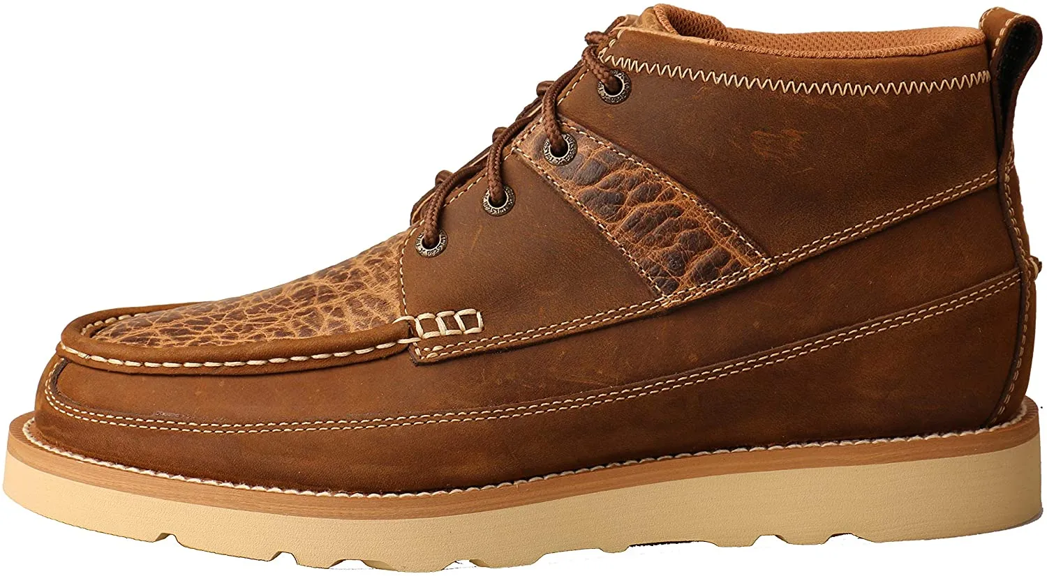 Motorcycle Boots Boots Twisted X Men's 4" Wedge Sole Boot with CellSole comfort technology