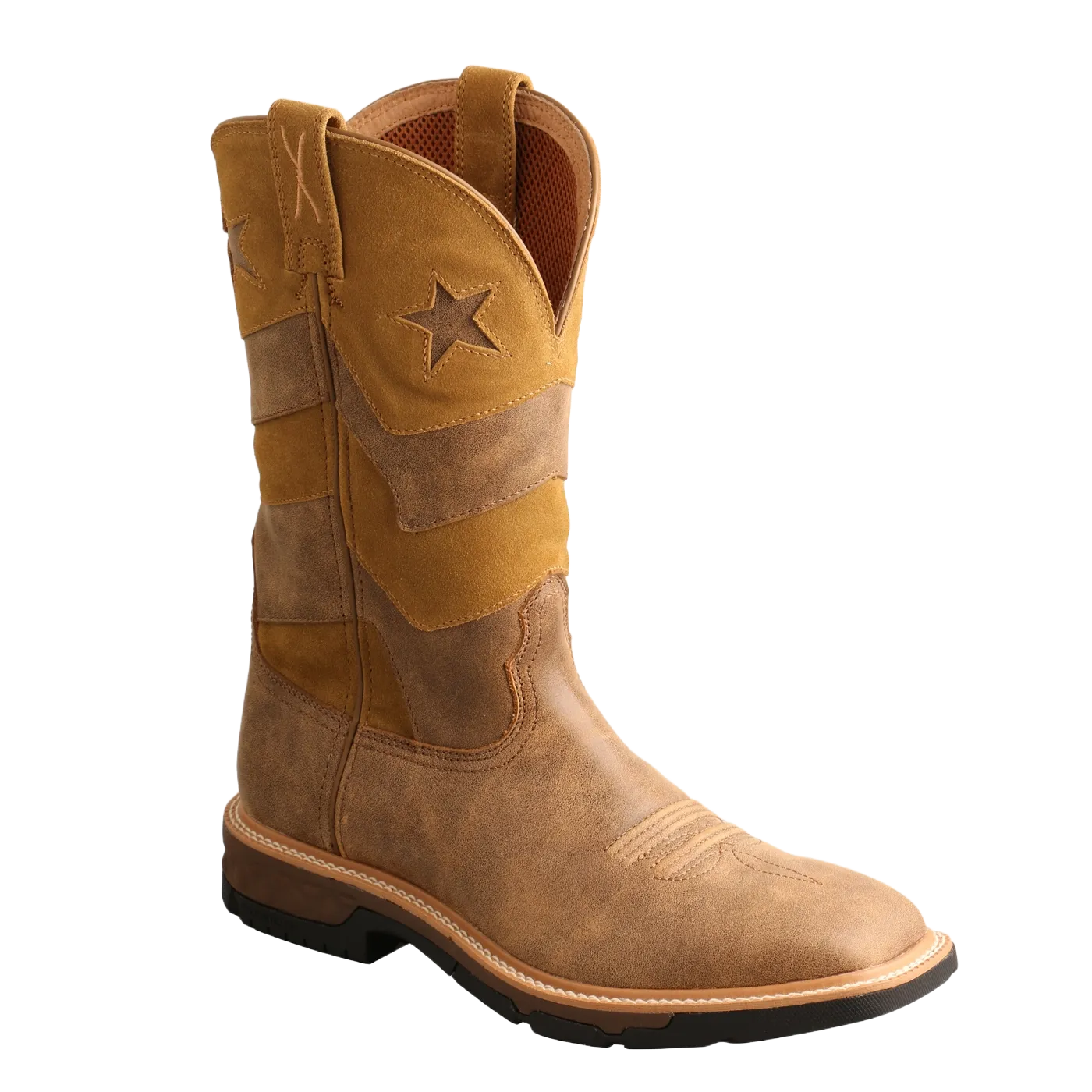 Vietnam Jungle Boots Twisted X Men's Bomber & Bomber Brown Square Toe Work Boots MXB0009