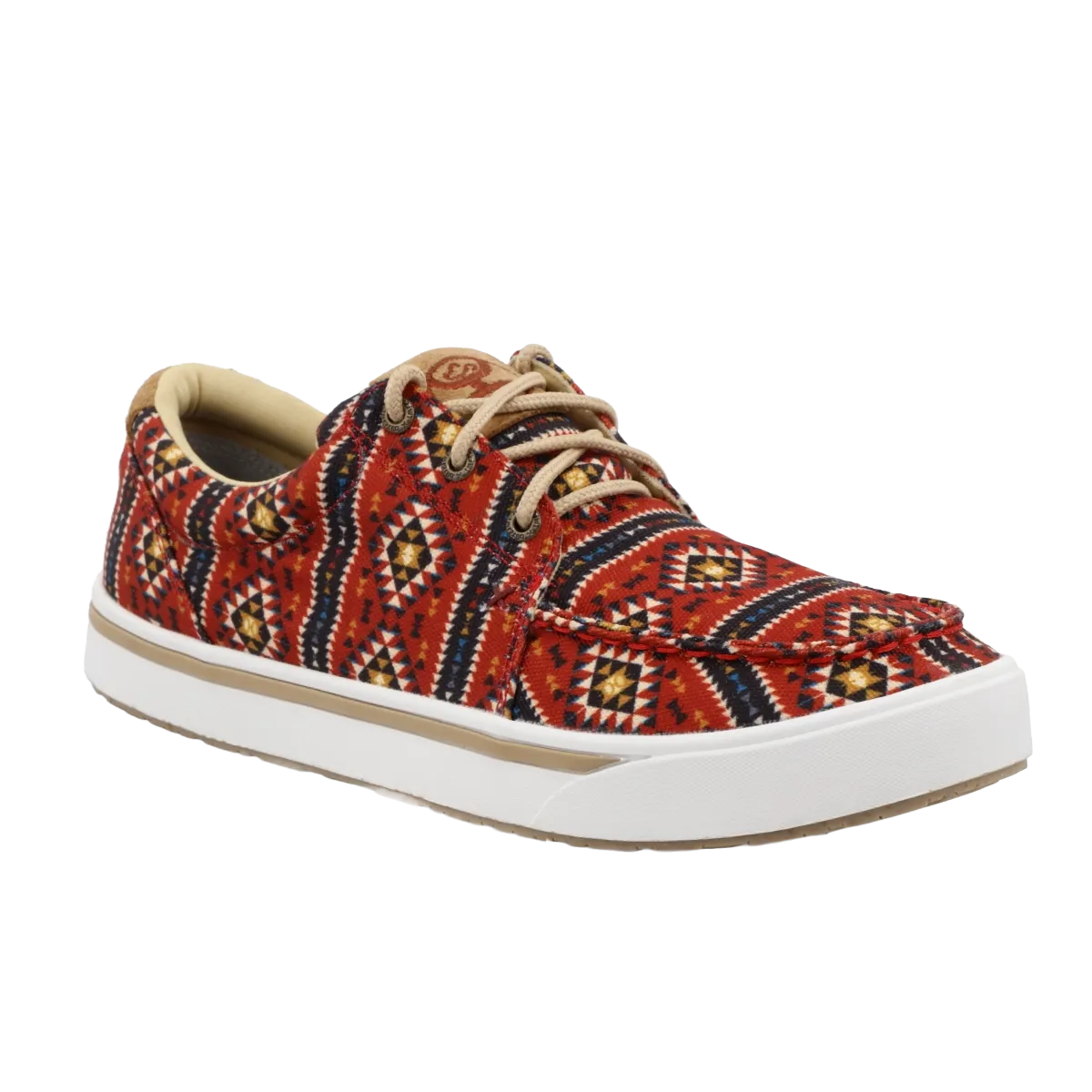 Coach High Top Tennis Shoes Twisted X Men's Hooey Loper Red Multi-Color Shoes MHYC028