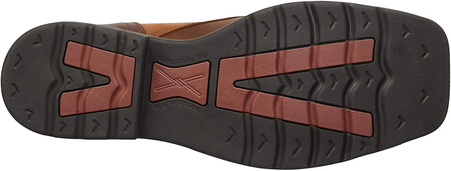 Twisted X Men's Lite Cowboy Lacer Workboot, Color: Brown/Rust (Mlcslw1) Tony Lama Ostrich Boots