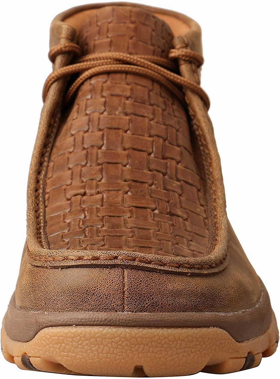 Boots Dora The Explorer Twisted X Men's Chukka Driving Moc with CellStretch comfort technology, Bomber & Chocolate, 10 W