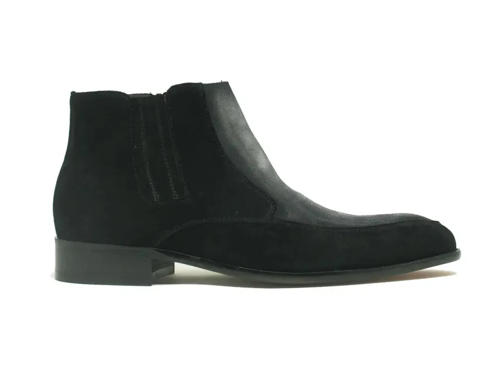 Bell Boots Two Tone Suede Chelsea Boots
