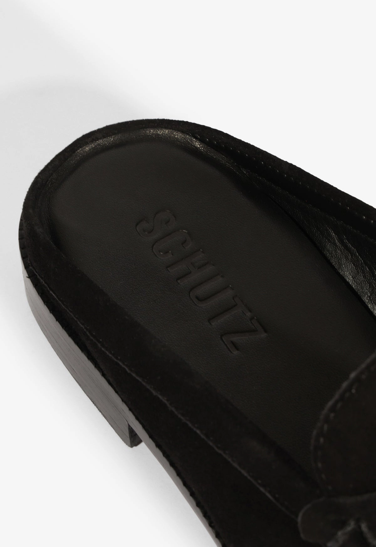 Nude Flat Shoes Tyche Mule Suede Flat