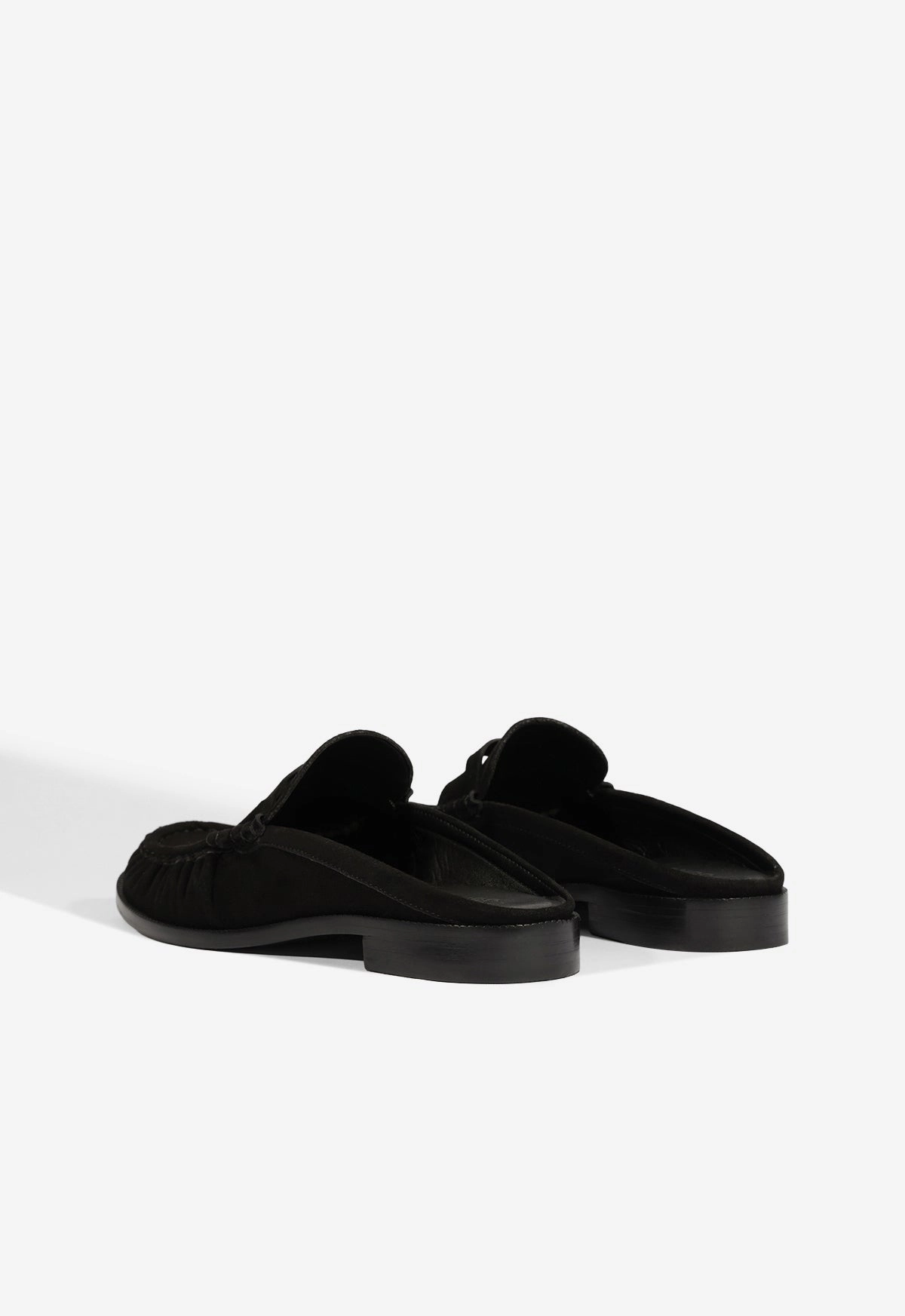 Best Flat Shoes For Bikepacking Tyche Mule Suede Flat