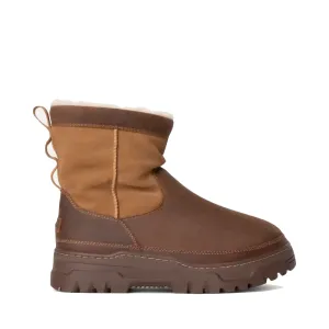 UGG Men's Heritage Pull-On TrailGazer Waterproof Boot in Chestnut Boots For Women Calf