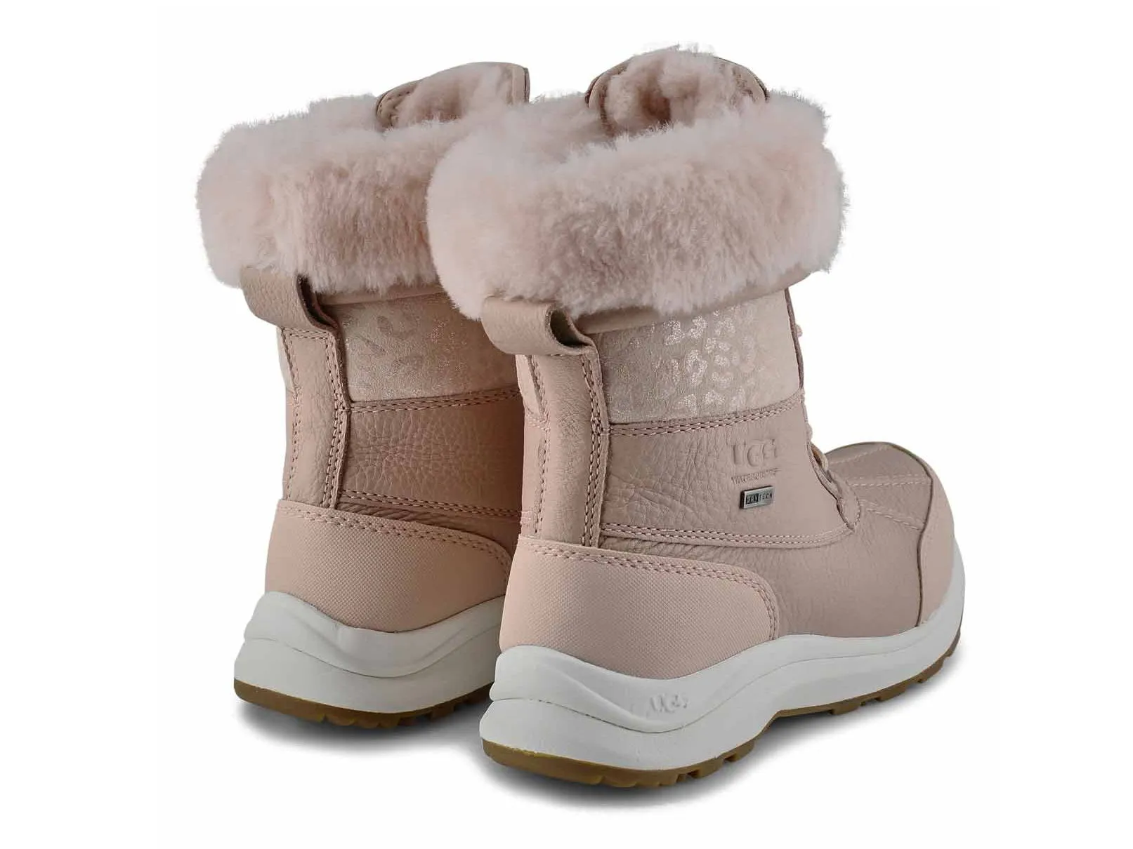 UGG Women's Adirondack III Snow Leopard Boots In The Park Tempe