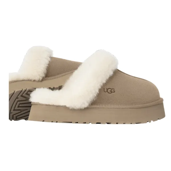 UGG Women's Disquette Sand Slip On Black Boots