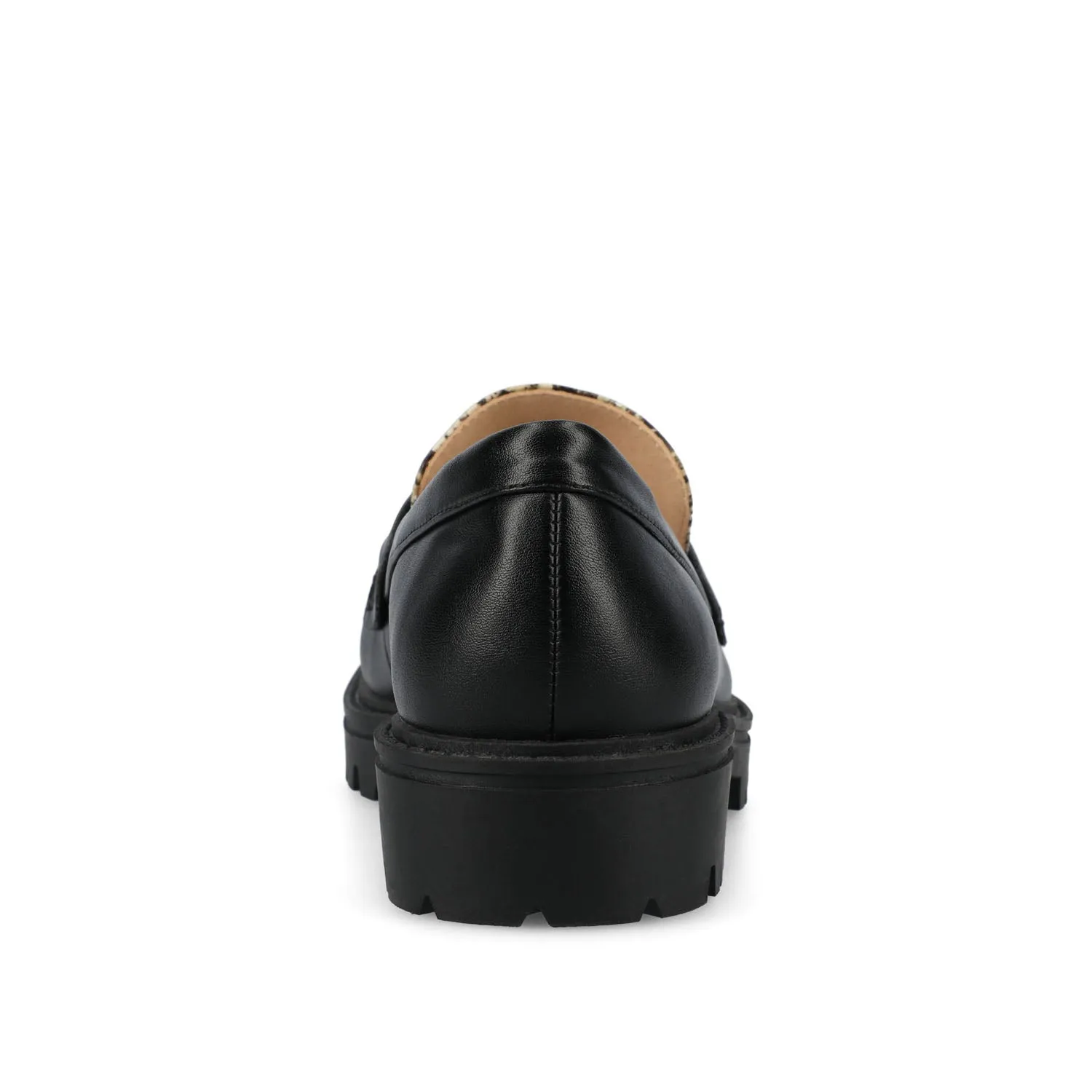 KENLY LOAFER FLATS IN SNAKE Best Socks For Loafers