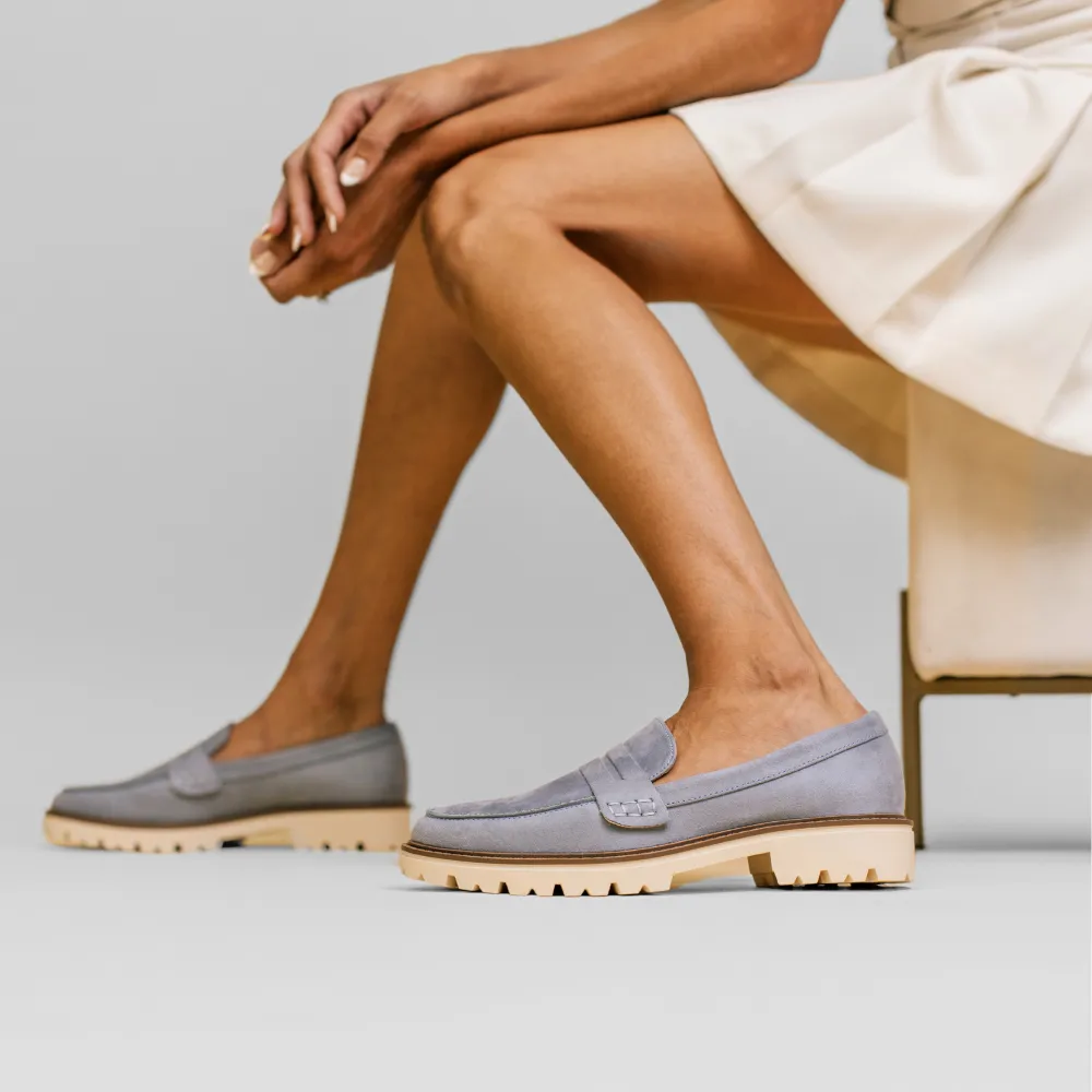 KENLY LOAFER FLATS IN SNAKE Piana Loafers