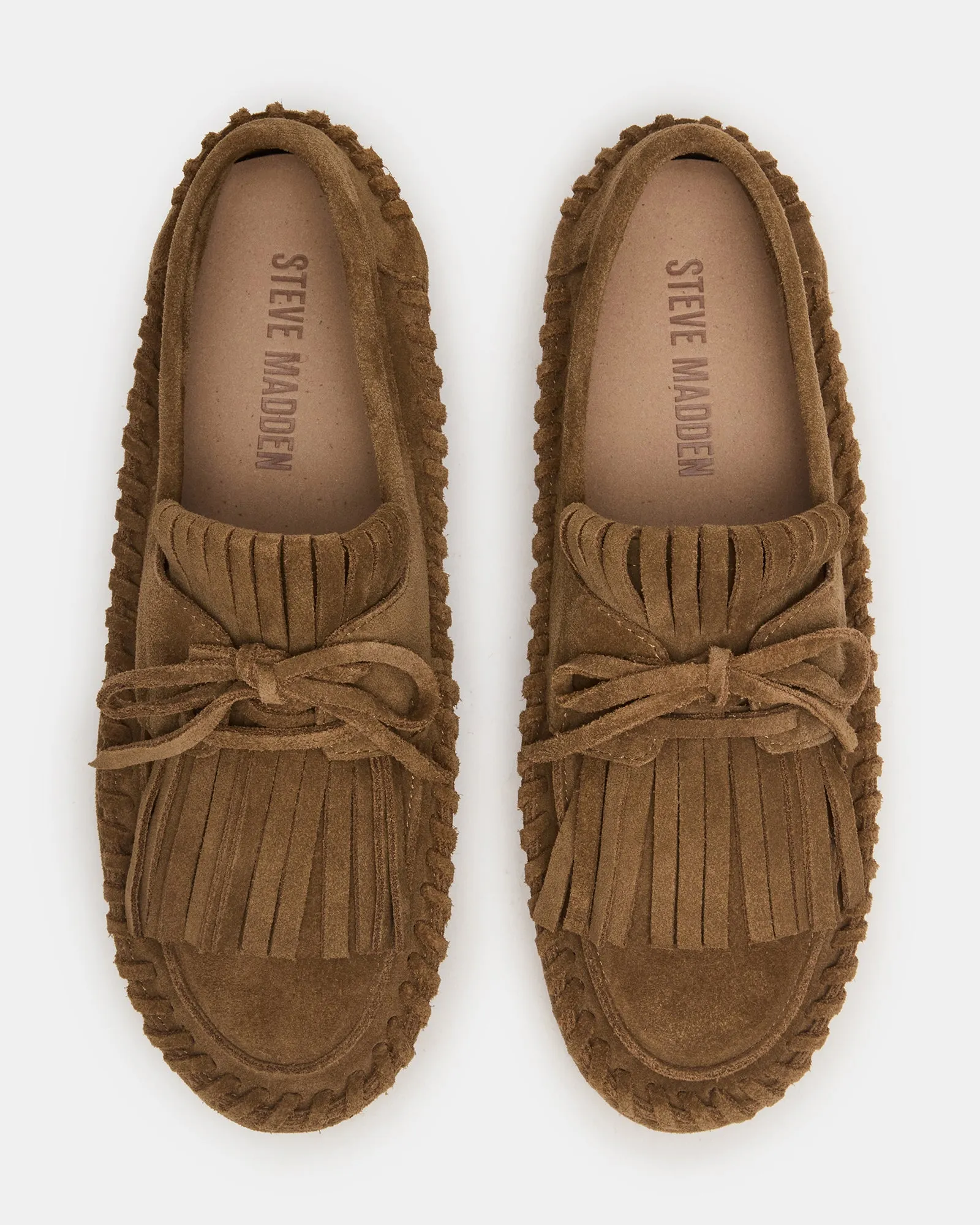 SAMUAL CHESTNUT SUEDE Sole Loafers