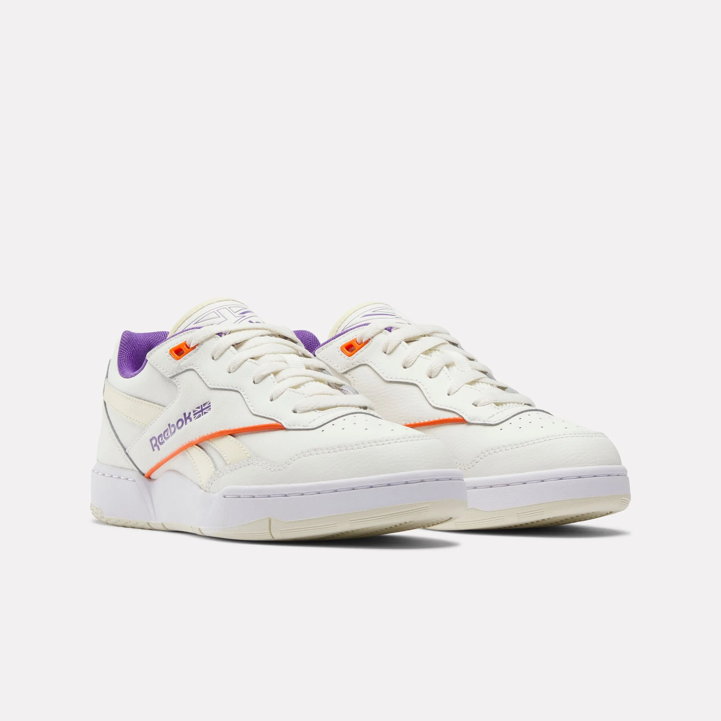 Bb 4000 Ii Basketball Shoes Chalk/White/Dynamicpurple Light High Top Basketball Shoes