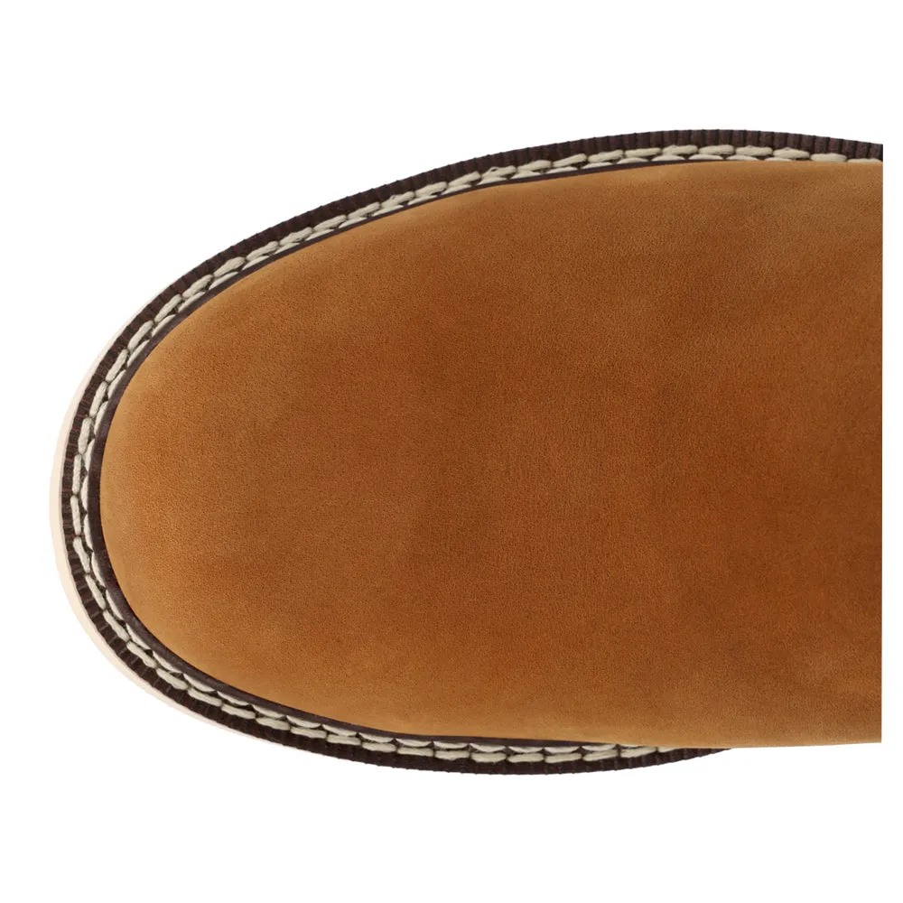 Core 37 Wedge 10 Inch Pull On Plain Waterproof Steel Toe Work Boots Easy Street Boots