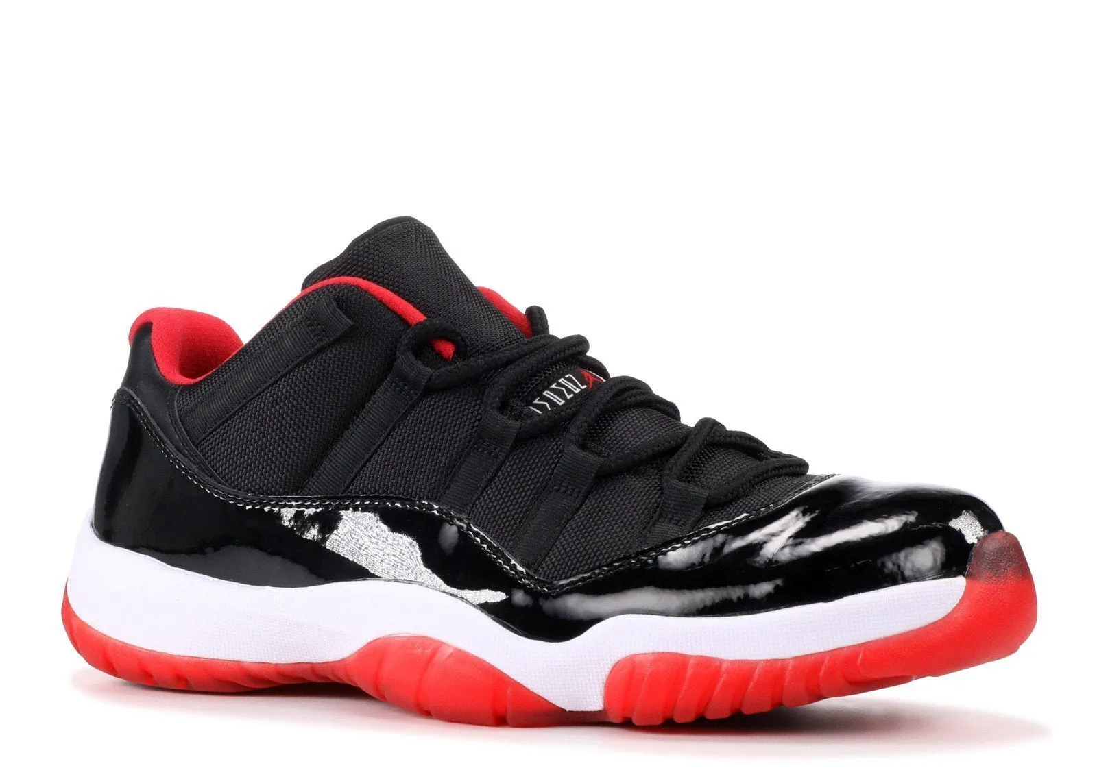 Men Air Jordan 11 Retro Low Bred Smart Basketball Shoes