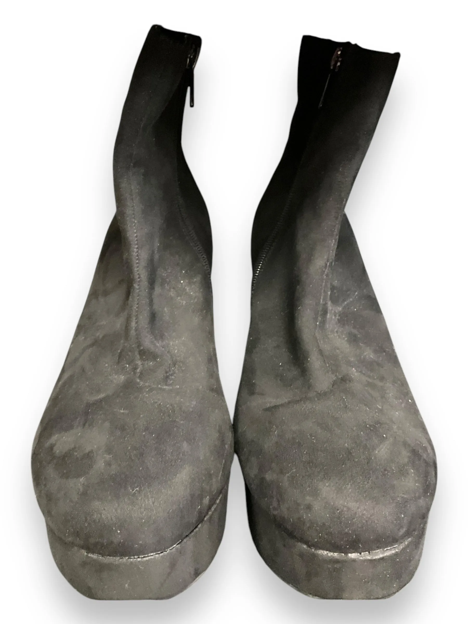 Boots Ankle Heels By Torrid In Black, Size: 10.5 Ankle Boots Sale Size 5