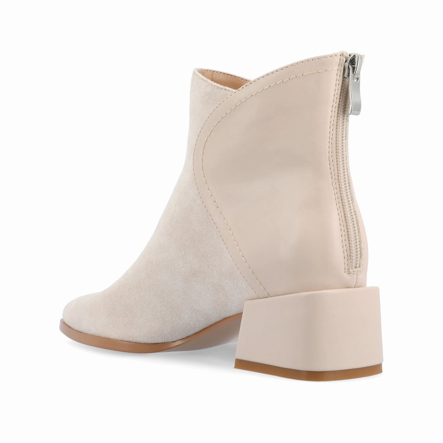 CONSUELLO POINTED TOE BOOTIES IN VEGAN LEATHER Leggings To Wear With Boots