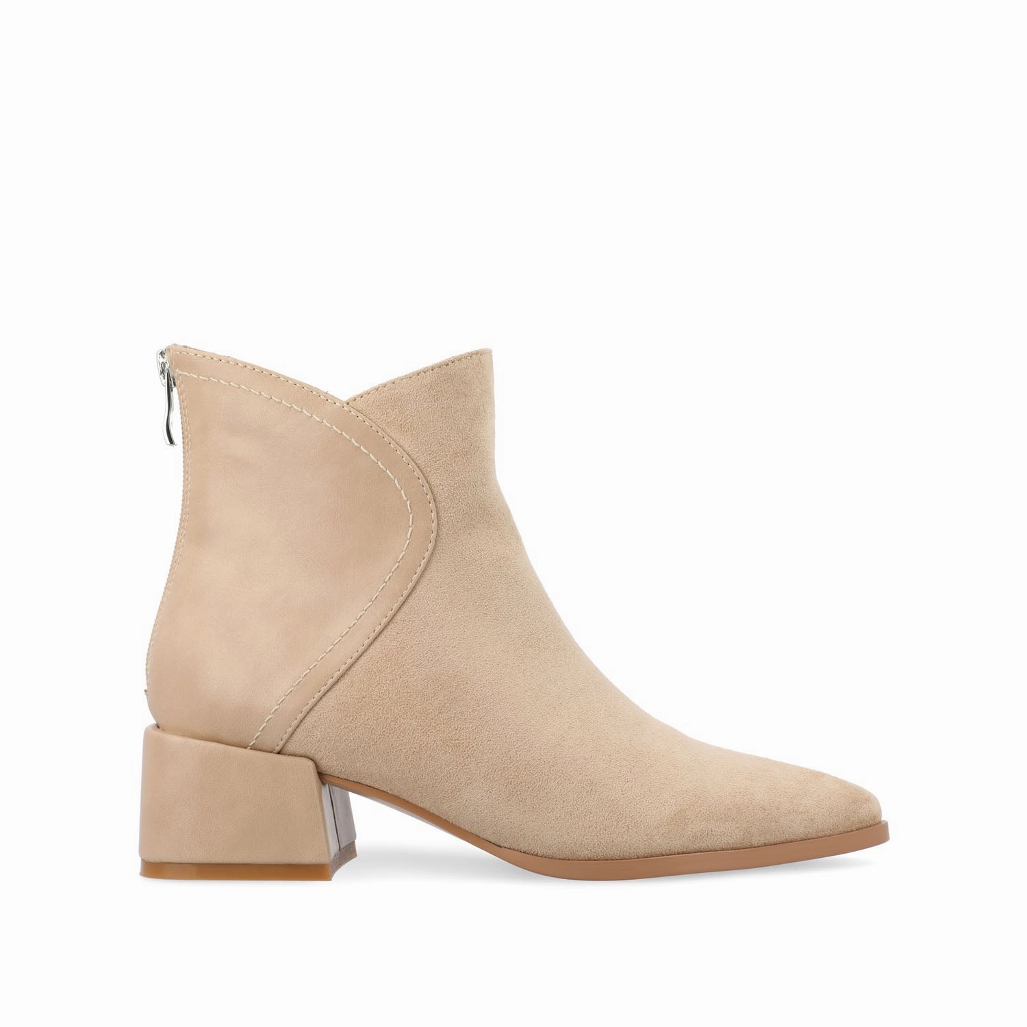 Boots Go CONSUELLO POINTED TOE BOOTIES IN VEGAN LEATHER