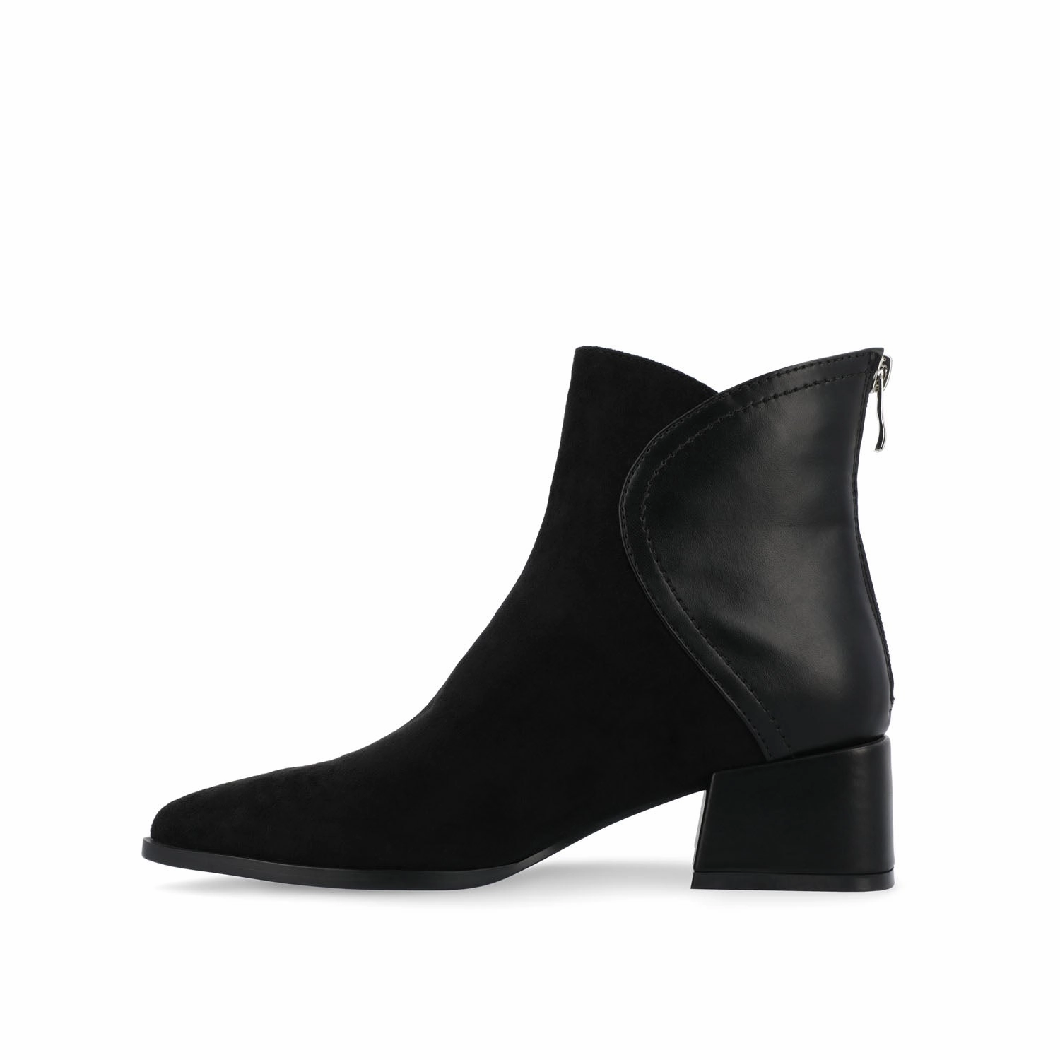 Yeezy Boots Salt Fits CONSUELLO POINTED TOE BOOTIES IN VEGAN LEATHER