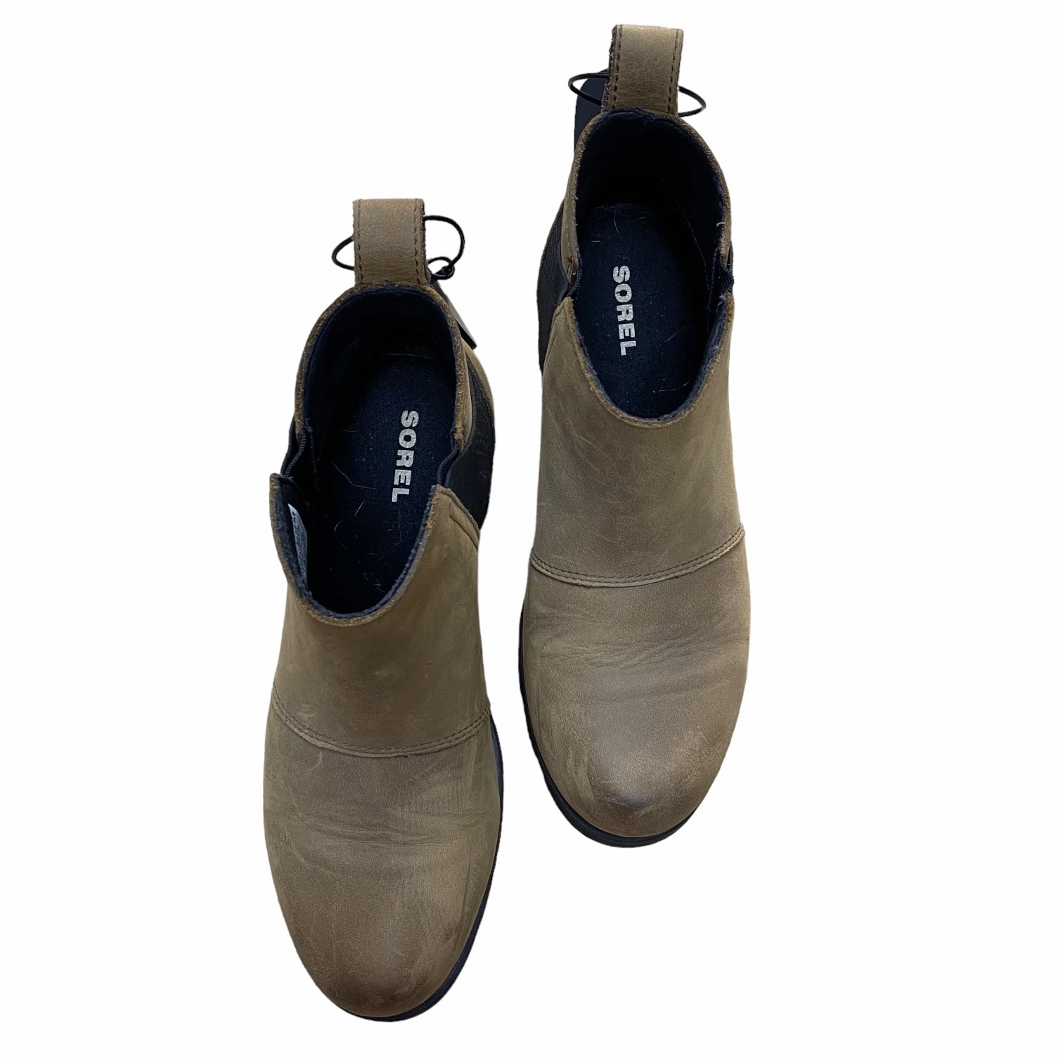 Boots Ankle Flats By Sorel  Size: 5.5 Lace Up Ankle Boots No Heel