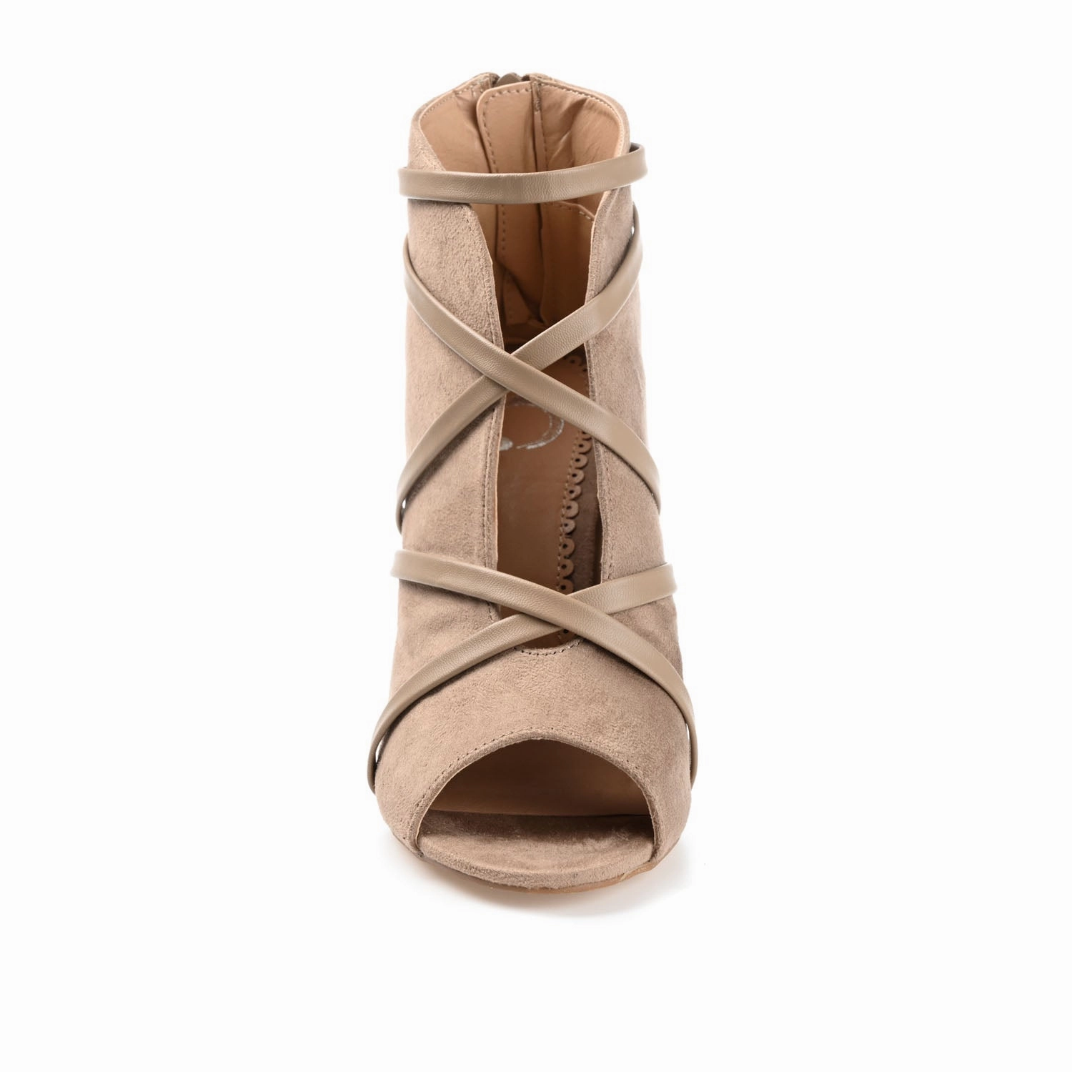 SAMARA STILETTO HEELED BOOTIES IN FAUX SUEDE Sr Max Boots