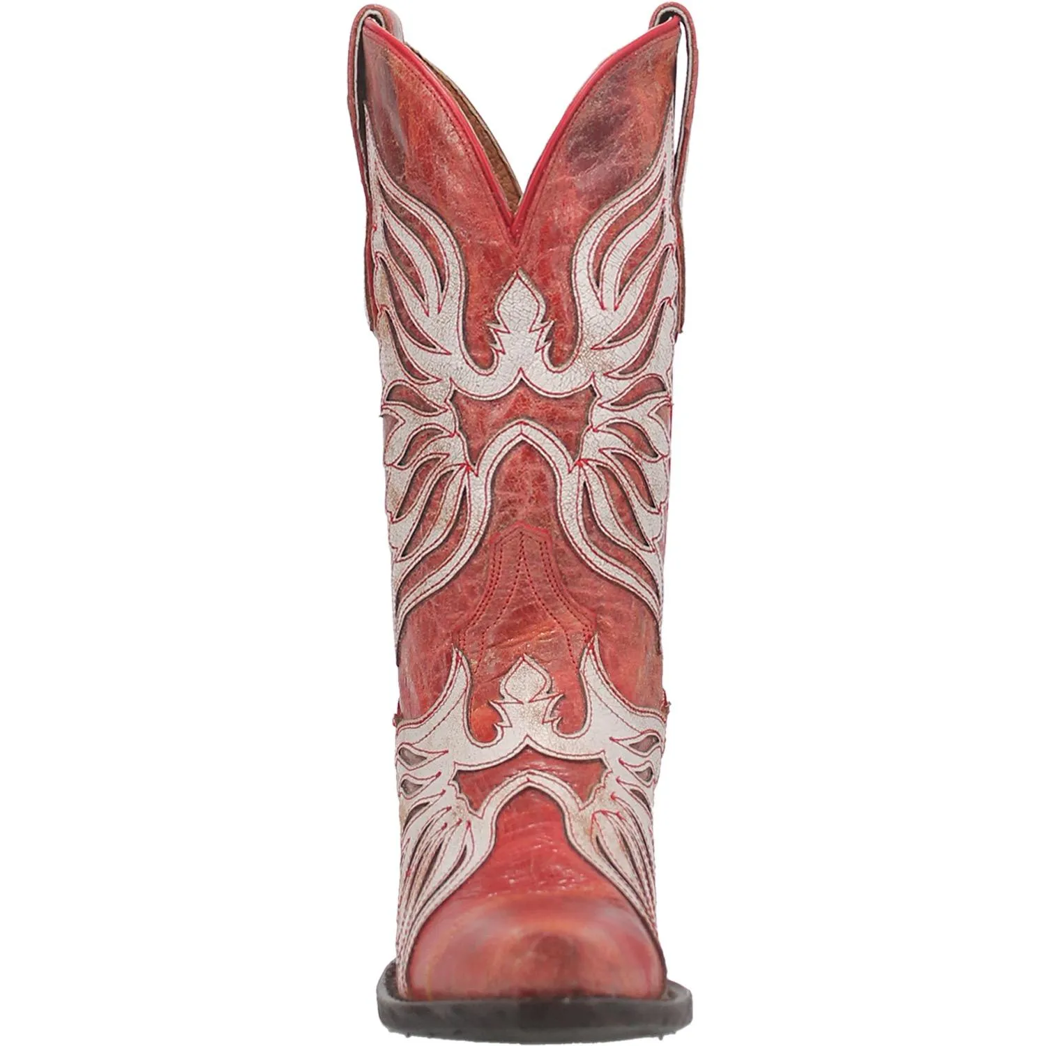 Dan Post Ladies Ndulgence Red And White Western Boot DP4348-RD Herman Survivor Steel Toe Boots
