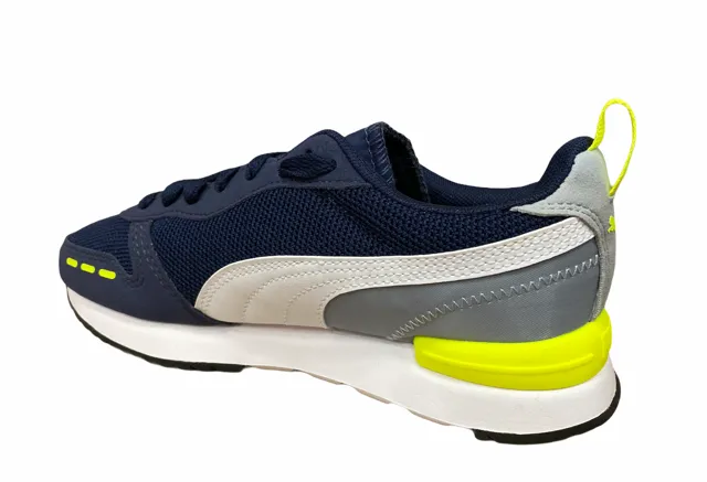 Easy Spirit Walking Sneakers Puma scarpa sneakers da ragazzo R78 373616 17 blu-giallo