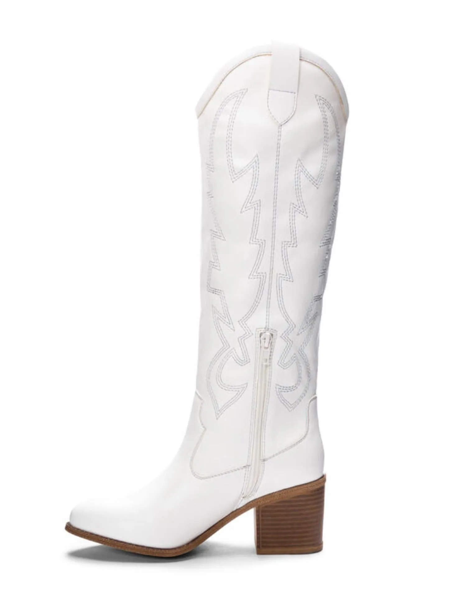 Chelsey Boots Upwind Western Boot In White