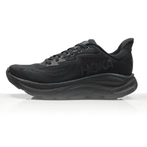 Durability Hoka One One Clifton 10 Women's Running Shoe - Black/Black