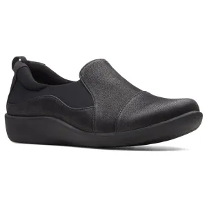 Canvas Slip On Shoe Clarks Women's Sillian Paz Slip-On - Black