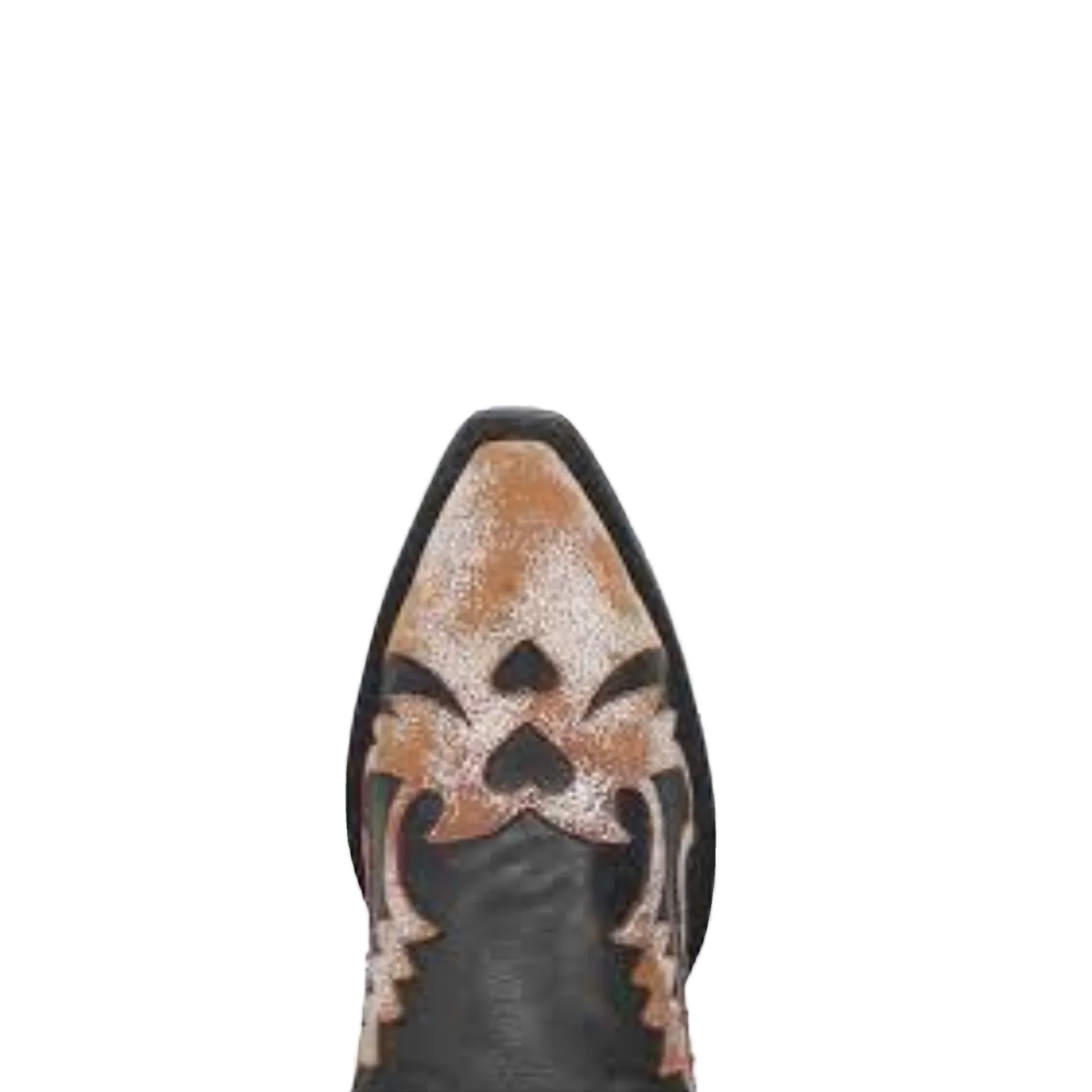 Waterproof Duck Boots Dan Post Ladies Paloma Black & Distressed White Snip Toe Boots DP4346