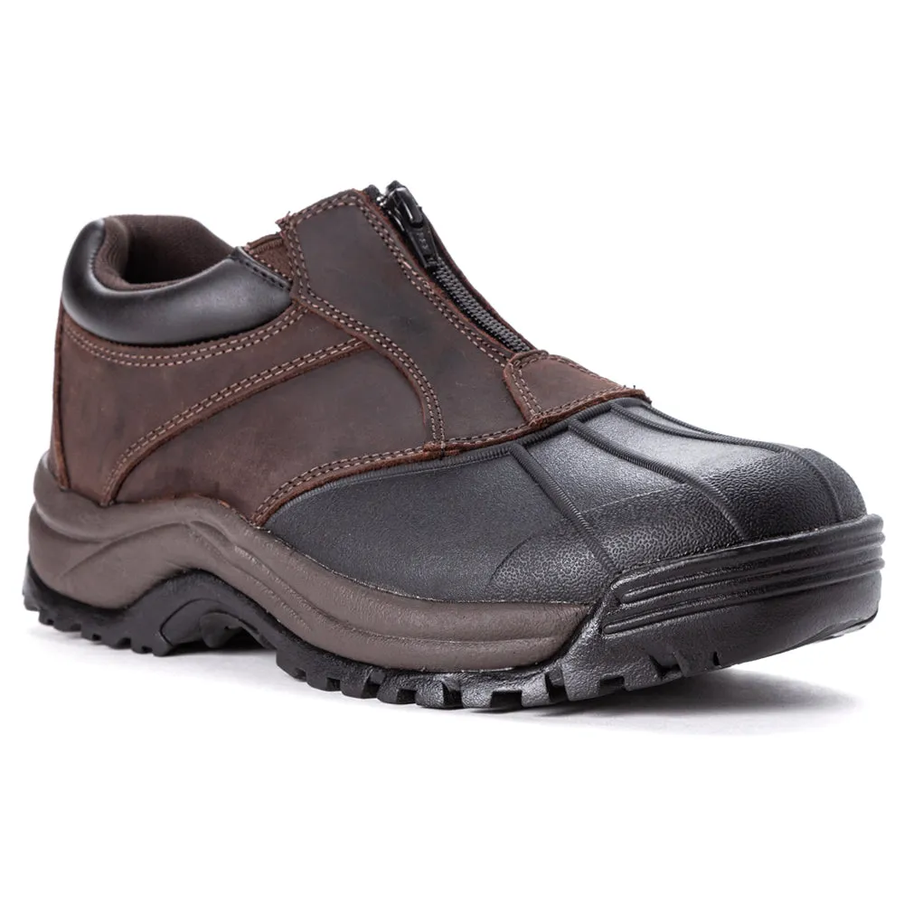 Blizzard Round Toe Zippered Snow Boots