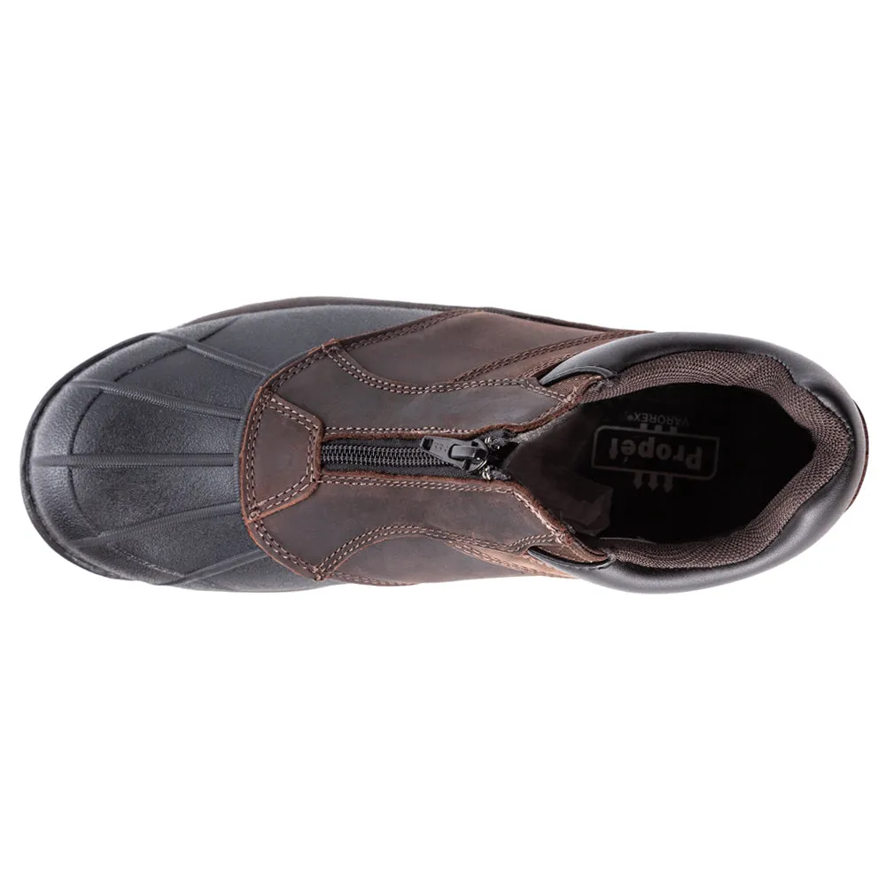 Blizzard Round Toe Zippered Snow Boots