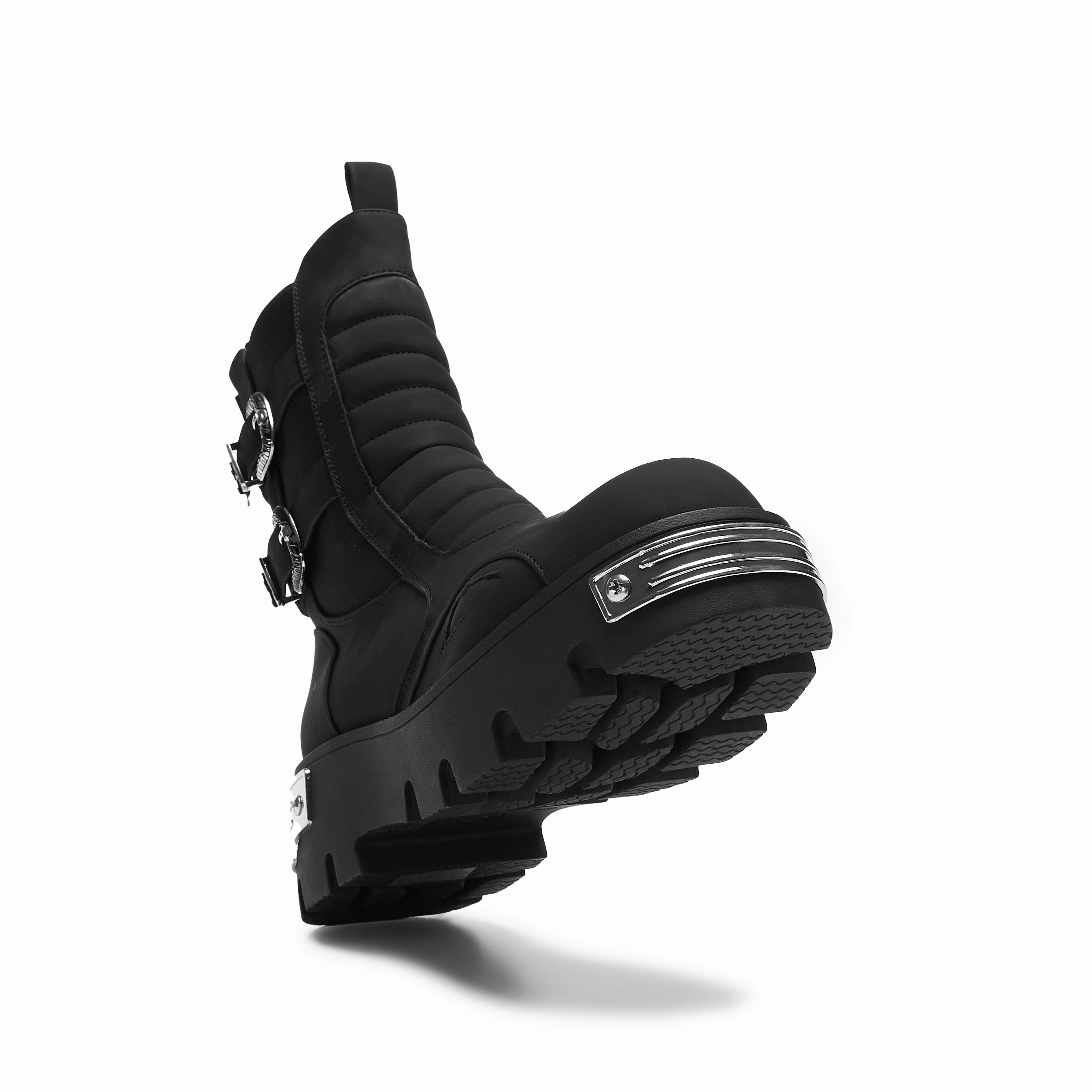 Uncanny Dodge Rogue Military Boots - Black Ankle Boots Size 43