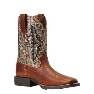 Ariat Children's Koel VenTEK Spiced Cedar Square Toe Boots 10040258 Pack Boots