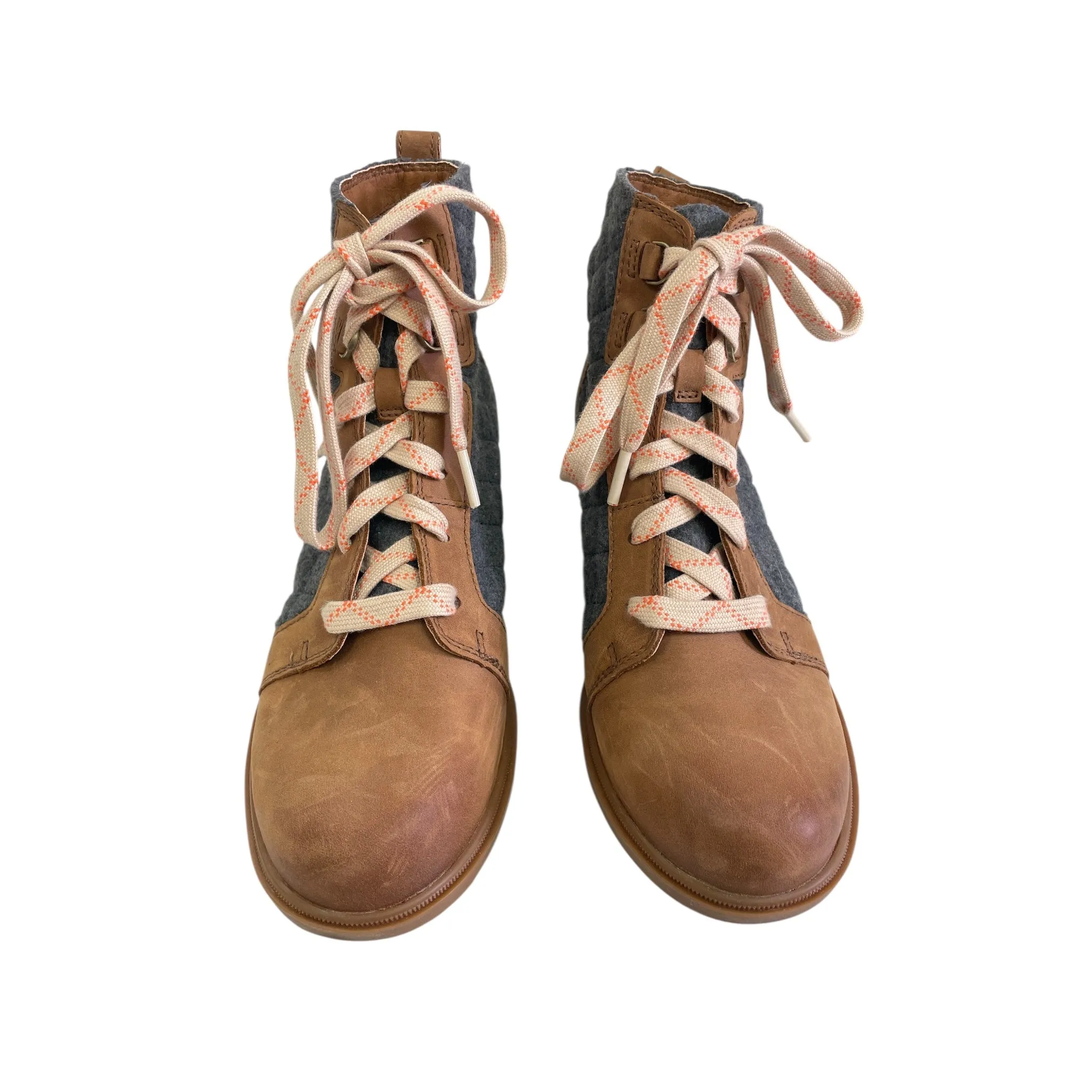 Vintage Cowboy Boots Boots Snow By Sorel In Grey, Size:7