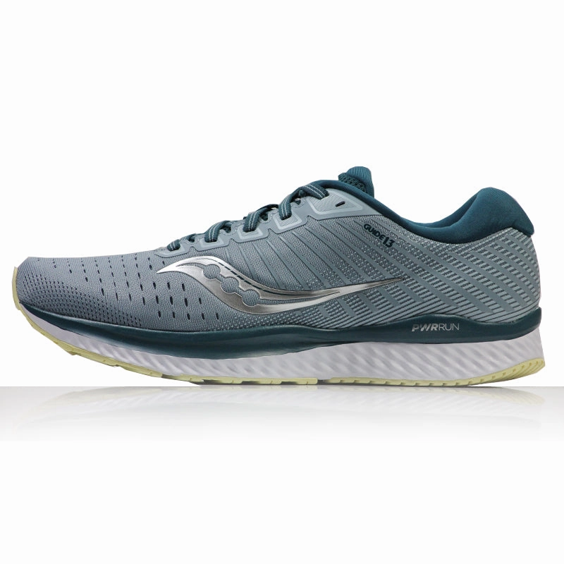 Saucony Guide 13 Men's Running Shoe - Mineral/Deep Teal Hyperion Running Shoes