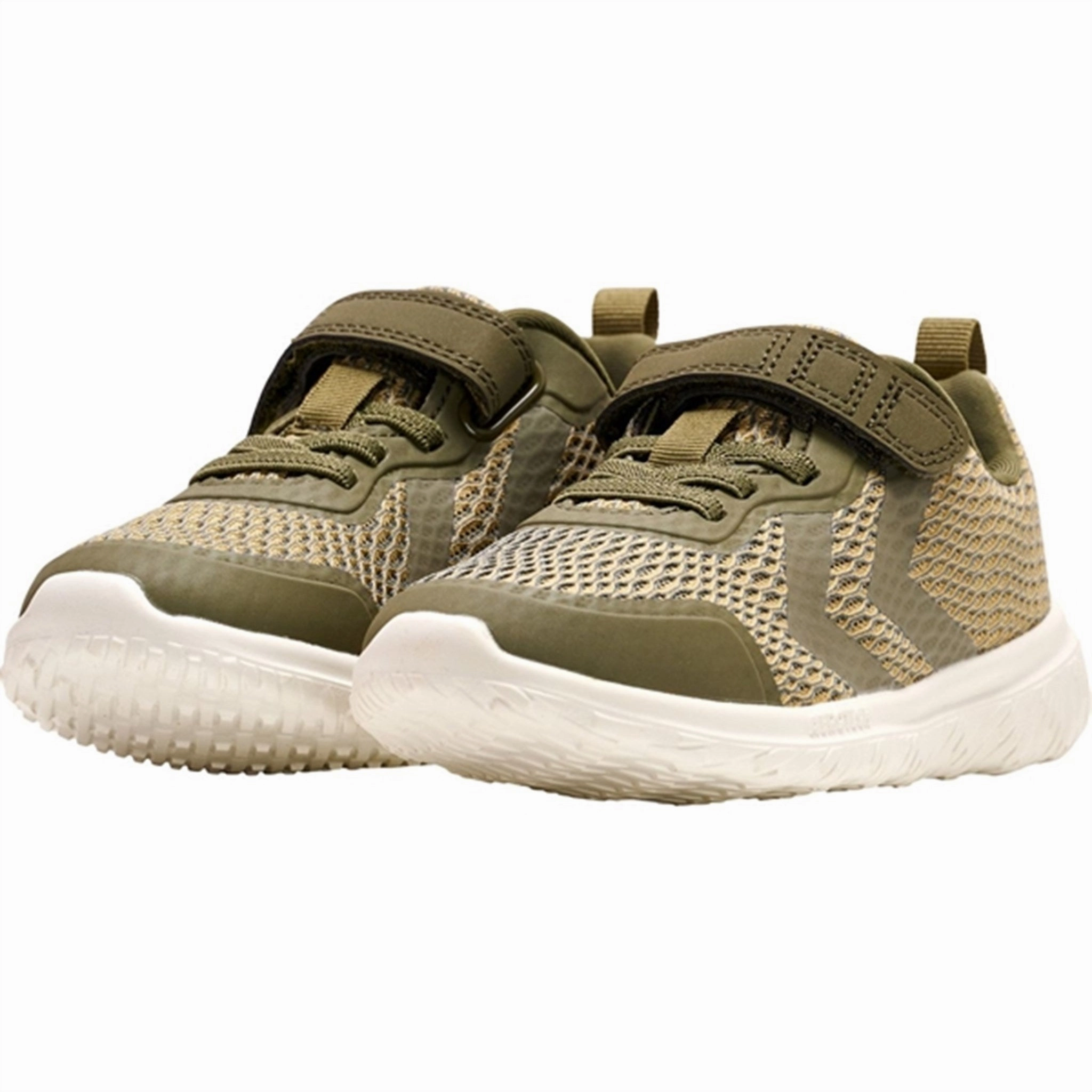 Hummel Deep Lichen Green Actus Recycled JR Sneakers Best Sneakers For High Arches