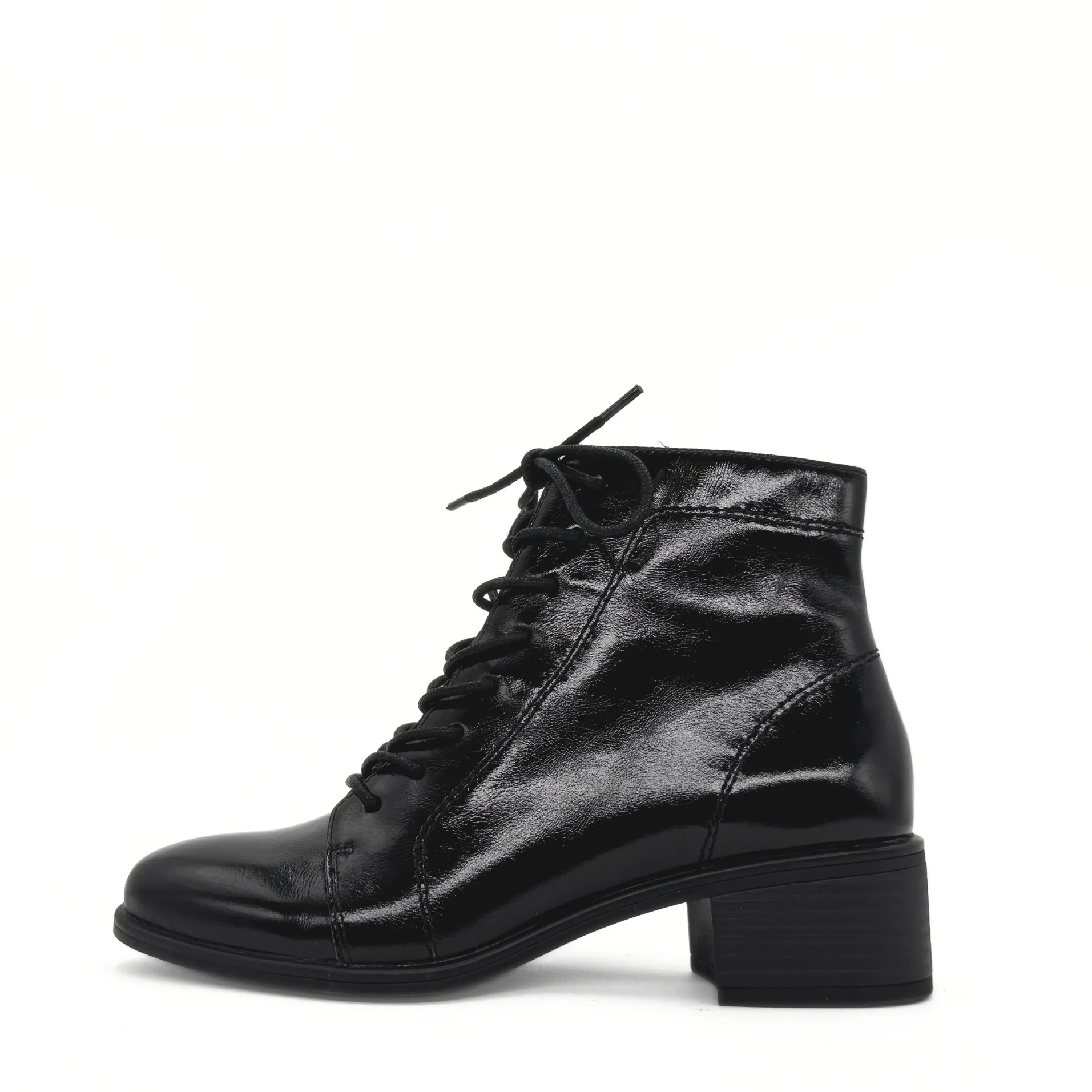 Suede Lazor Lace Up Booties