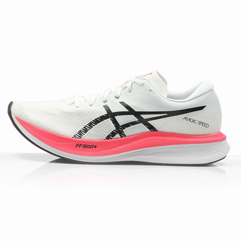 Running Shoes Promo Asics Magic Speed 3 Women's Running Shoe - White/Black