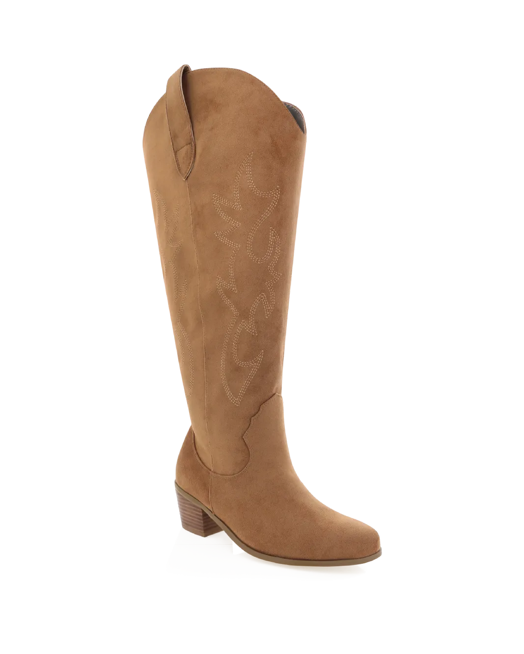 Brown Hiking Boots URSON EXTENDED CURVE - DARK TAN SUEDE