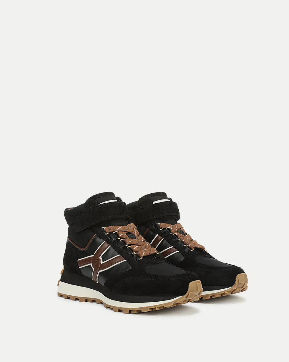 Crystal Flat Shoes Valentina Hiker Sneaker