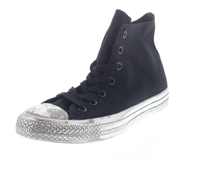 Converse scarpa sneakers da donna Ctas HI 156763C nero-argento Stretchy Sneakers