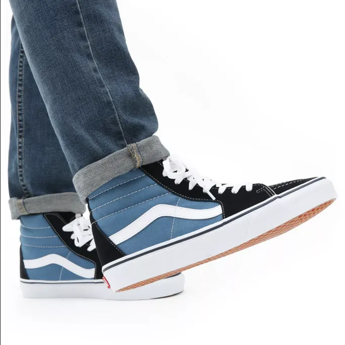 Vans scarpa sneakers alta per uomo e donna SK8-Hi VN000D5INVY1 blu Sneakers Santoni