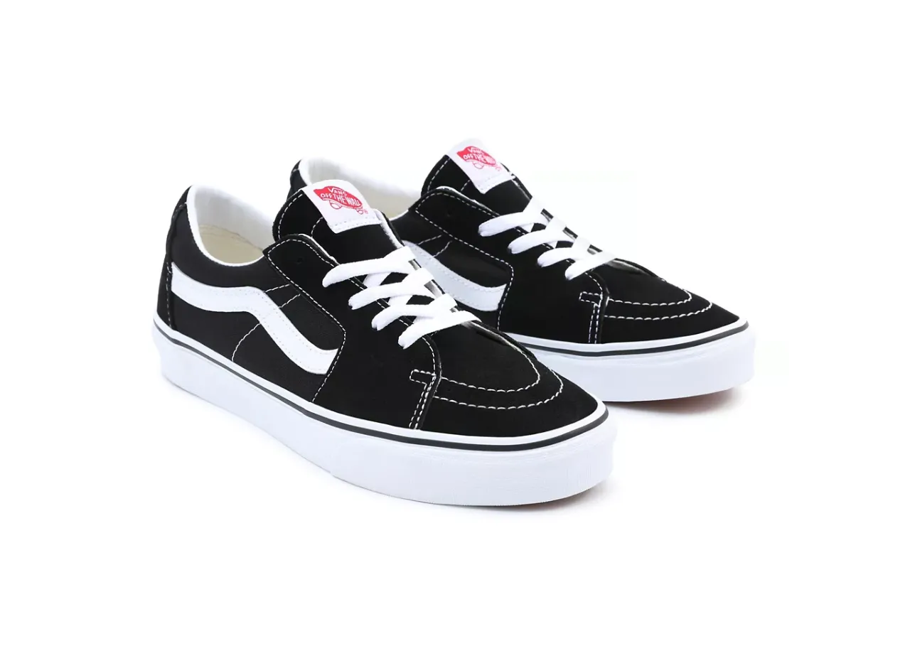 Sneakers Samba Vans scarpa sneakers bassa unisex Sk8-Low VN0A4UUK6BT1 nero-bianco